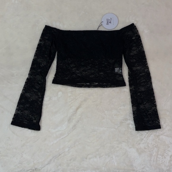 New Princess Polly Charet Off The Shoulder Top - Picture 7 of 13